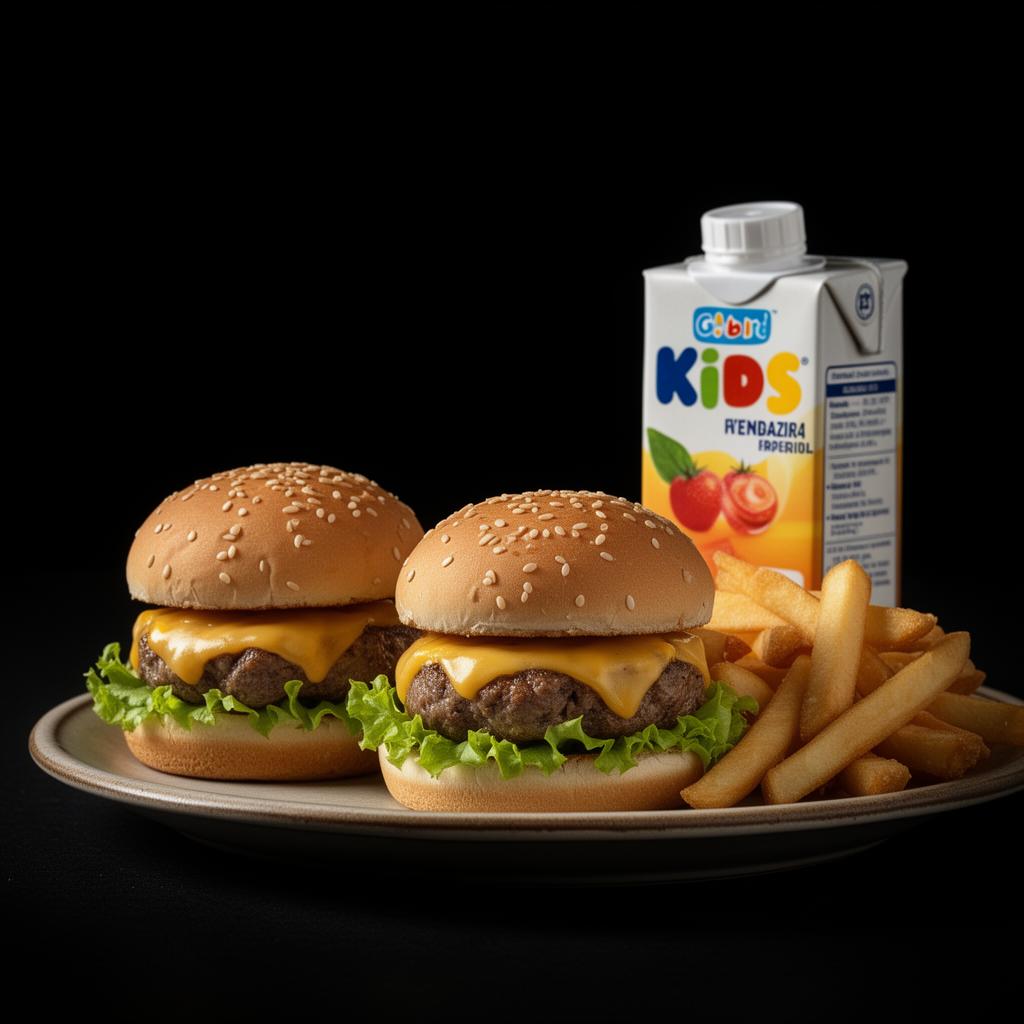 MINI BURGER παιδικό (2τμχ)
