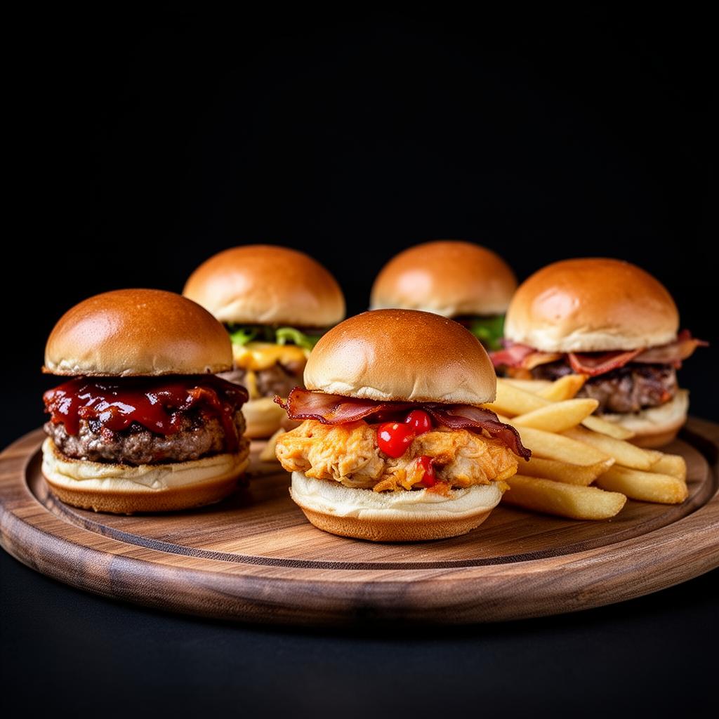ΠΟΙΚΙΛΙΑ BURGER (5 BURGERS 100gr)